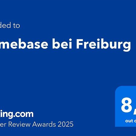 Homebase Bei Freiburg March Ngoại thất bức ảnh